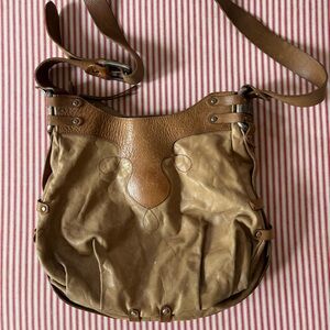 Western style leather bag